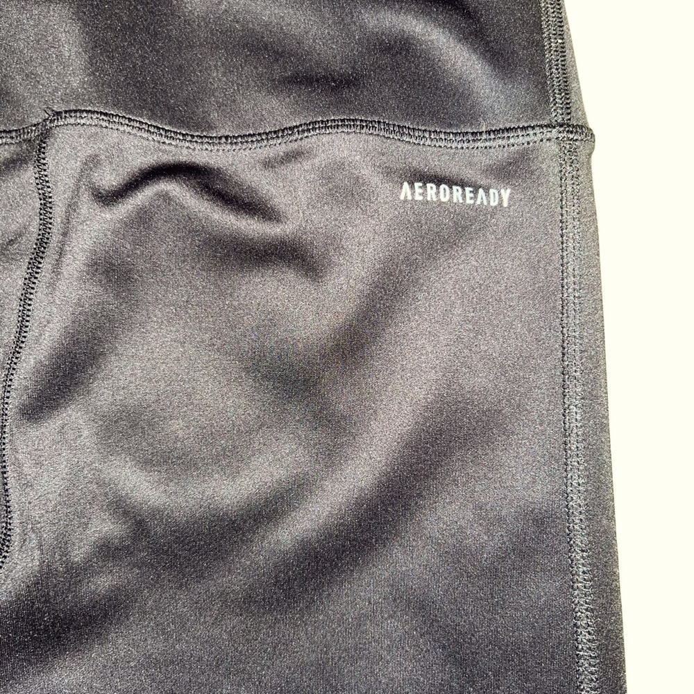 black adidas leggings , aerofit, size small